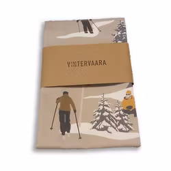 Vintervaara kökshandduk – beige 44 × 62 cm