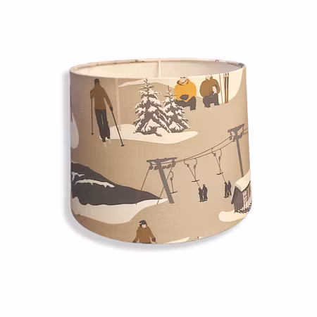 Vintervaara lampskärm – beige Ø 25 cm