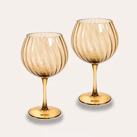 BYON Vinglas Opacity Brun – 2-pack, 47 cl