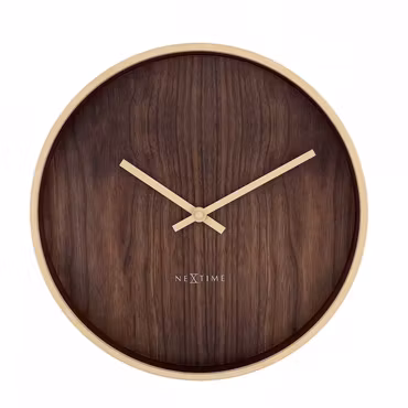 Väggklocka Oslo Brun – NeXtime
