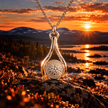 Jierttá i 925 silver