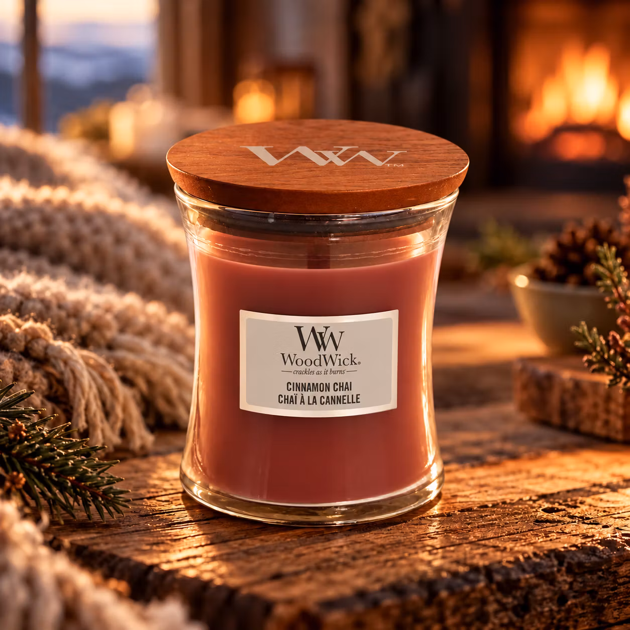 WoodWick - Cinnamon Chai