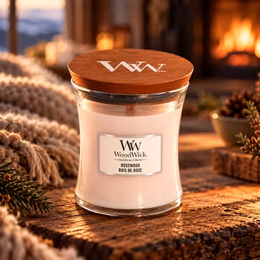 WoodWick - Rosewood Bois De Rose Medium
