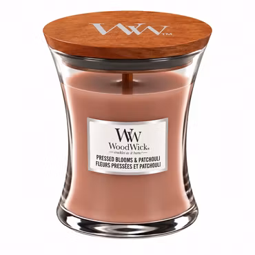WoodWick - Pressed Blooms & Patchouli Medium