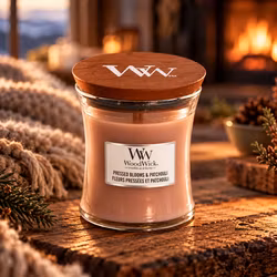 WoodWick - Pressed Blooms & Patchouli Medium