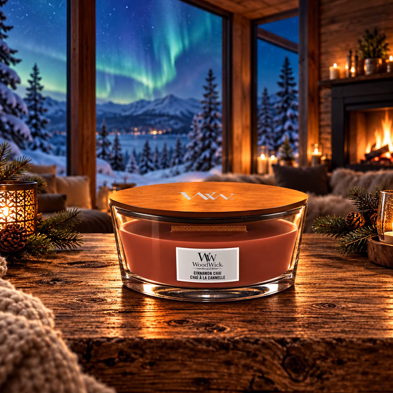 WoodWick Cinnamon Chai- Ellips