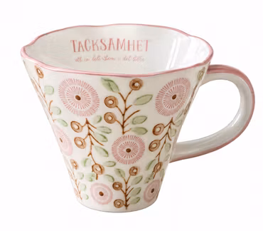 MAJAS MUGG TACKSAMHET.. 13X10X8CM