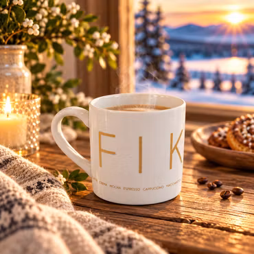 FIKA - MUGG - GOLD