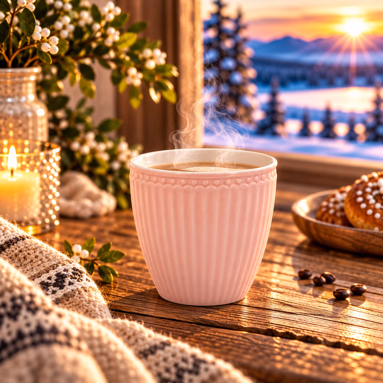 Lattemugg Alice Pale Pink - GreenGate