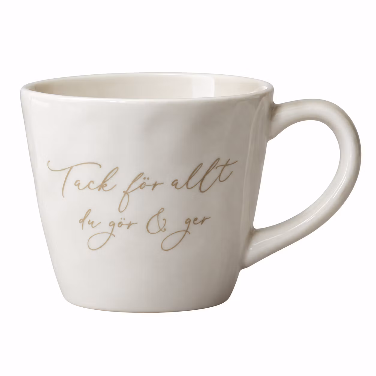 Mugg Tack för allt du gör & ger - Majas Cottage