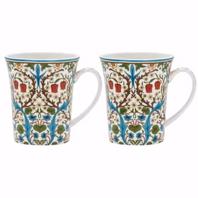 2-mugg Blackthorn William Morris