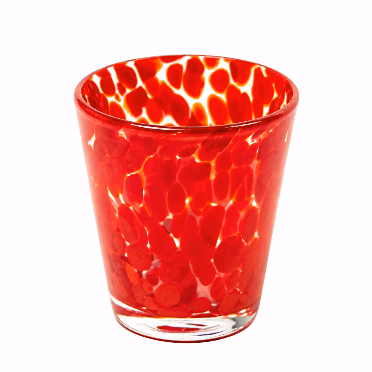 Milano glas röd