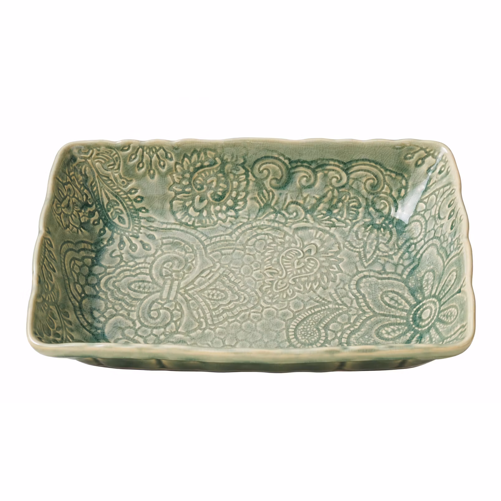 SMALL GRATINDISH, ANTIQUE
