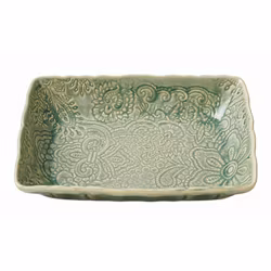 SMALL GRATINDISH, ANTIQUE