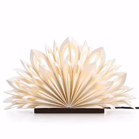 Mezza Clara Adventsljusstake White/Coffee