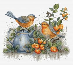 Broderikit Tavla Song of the birds