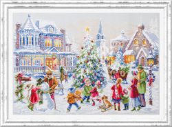 Broderikit Tavla Christmas Eve