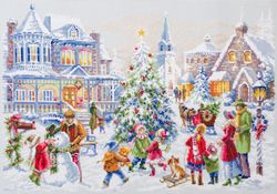 Broderikit Tavla Christmas Eve
