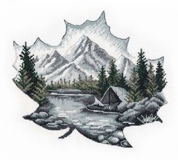 Broderikit Tavla Ute i naturen