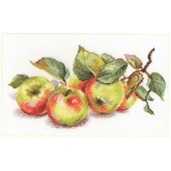 Broderikit Tavla Äpple