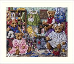 Broderikit Tavla Teddy Bear Wear