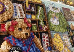 Broderikit Tavla Teddy Bear Wear