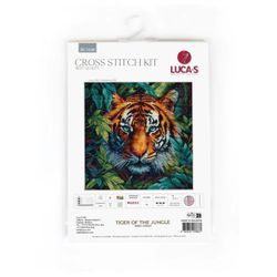 Broderikit Tavla Tigern i Djungeln
