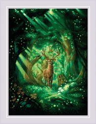 Broderikit Tavla Forest Spirit Skogsanda