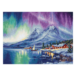 Broderikit Tavla Norrsken