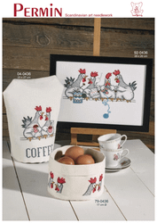 Broderikit Tavla Hönssnack