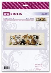 Broderikit Tavla Kittens - Kattungar