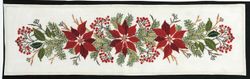 Broderikit Löpare Julstämning Julstjärna