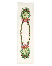 Broderikit Löpare Julstjärna