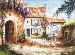 Broderikit Tavla Village