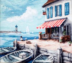 Broderikit Tavla Sea Port