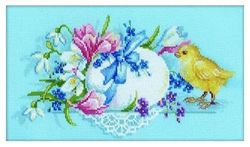 Broderikit Tavla  Easter Present Påsk Dekor