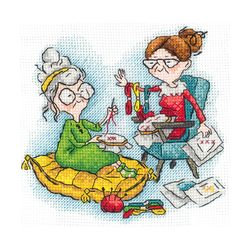 Broderikit Tavla Embroiderer grandmothers - Handarbetsklubben
