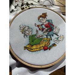 Broderikit Tavla Embroiderer grandmothers - Handarbetsklubben