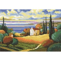 Broderikit Tavla Soliga Toscana