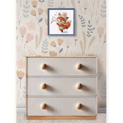 Broderikit Tavla - Aine collection "Playful Fox" - Lekfull Räv