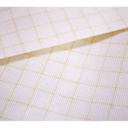 Naturvit Aida Broderiväv 16 count (6,4 rutor/cm) 150x50 cm (art.3543) Zweigart