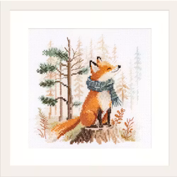 Broderikit Tavla Sagor om skogen. Räv