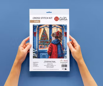 Broderikit Tavla Christmas Hope - Julhopp