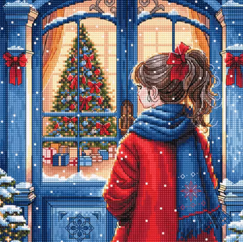 Broderikit Tavla Christmas Hope - Julhopp