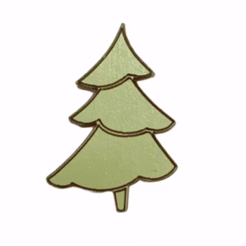 Magnetisk nålhållare Julgran
