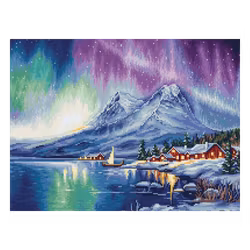 Broderikit Tavla Norrsken