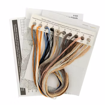 Broderikit Tavla Lurviga Vänner