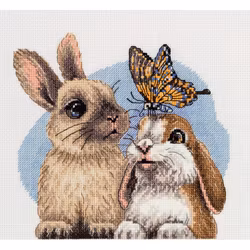 Broderikit Tavla Lurviga Vänner