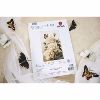 Broderikit Tavla The scent of roses - Doften av rosor