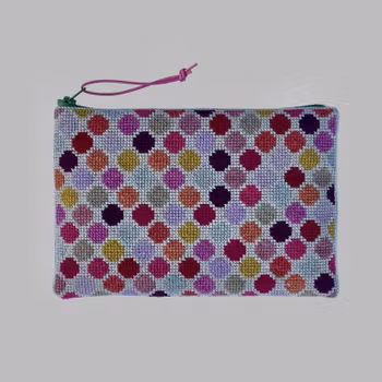 Broderikit Clutch Aida Baldyre